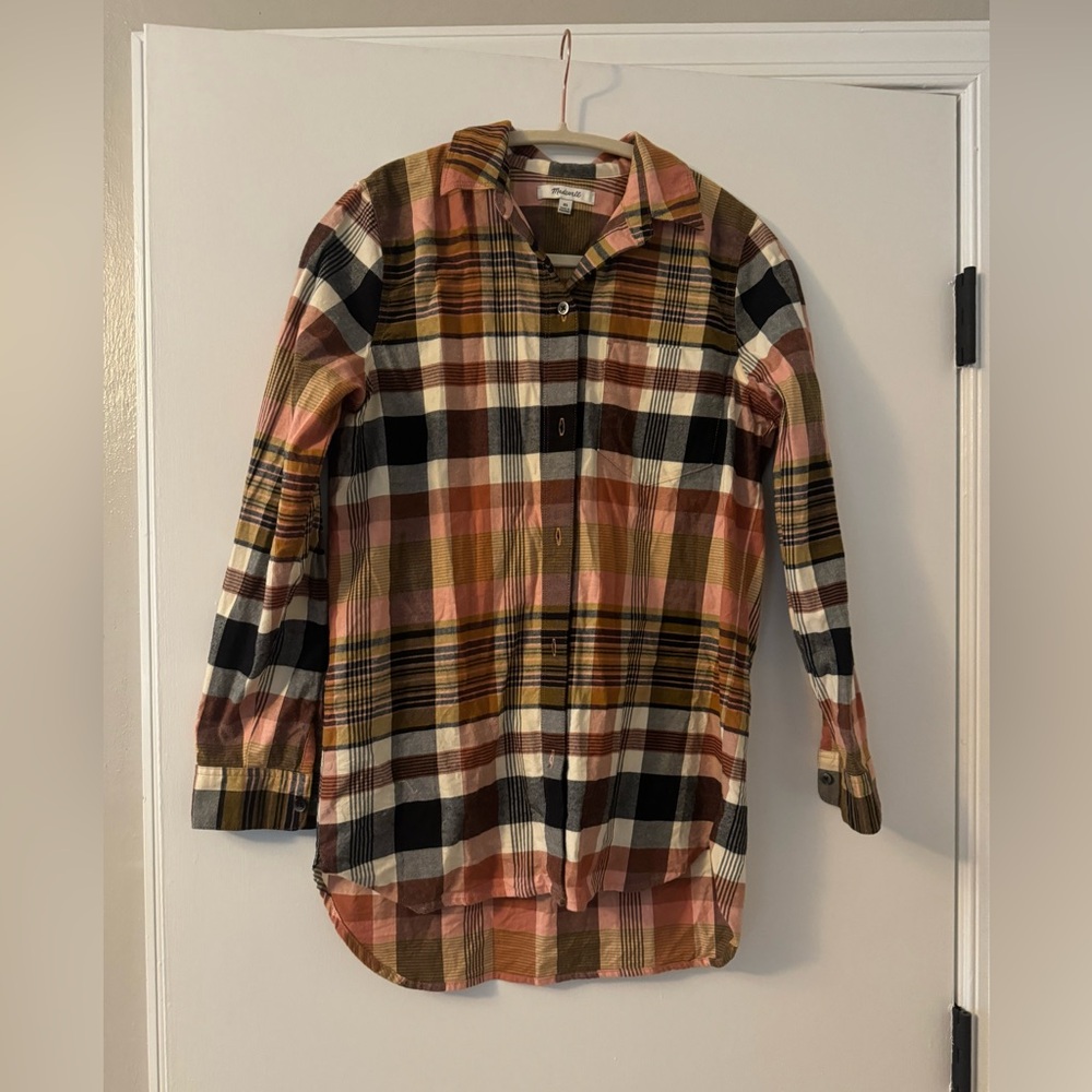 Women’s Madewell Plaid Button up